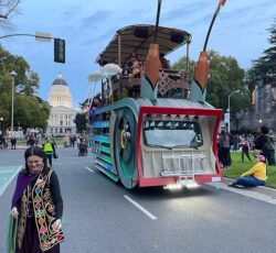 Sacramento Capitol Deco Fish 2023 Cot Parade